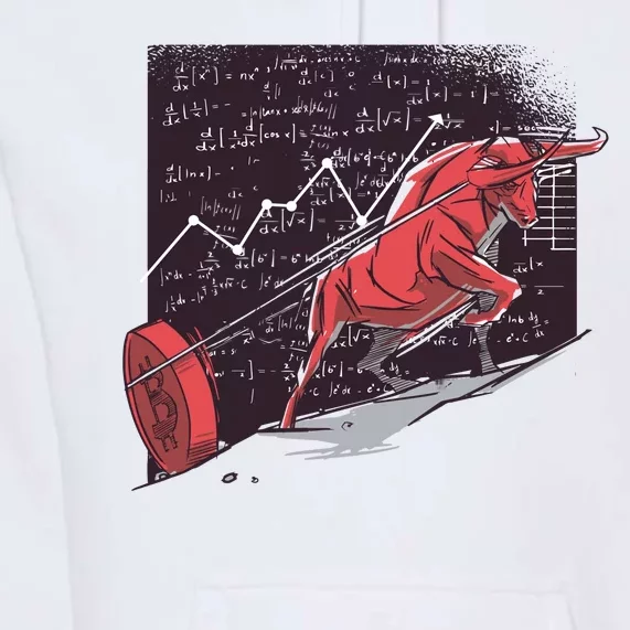 Stock Market Bitcoin Bull Premium Hoodie