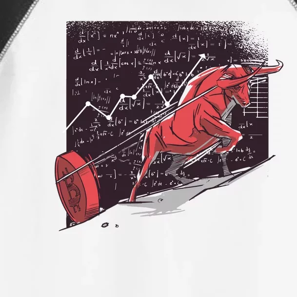 Stock Market Bitcoin Bull Toddler Fine Jersey T-Shirt