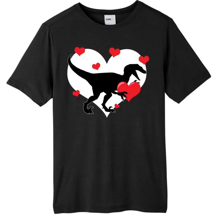 Stole My Heart Cute Dinosaur ChromaSoft Performance T-Shirt