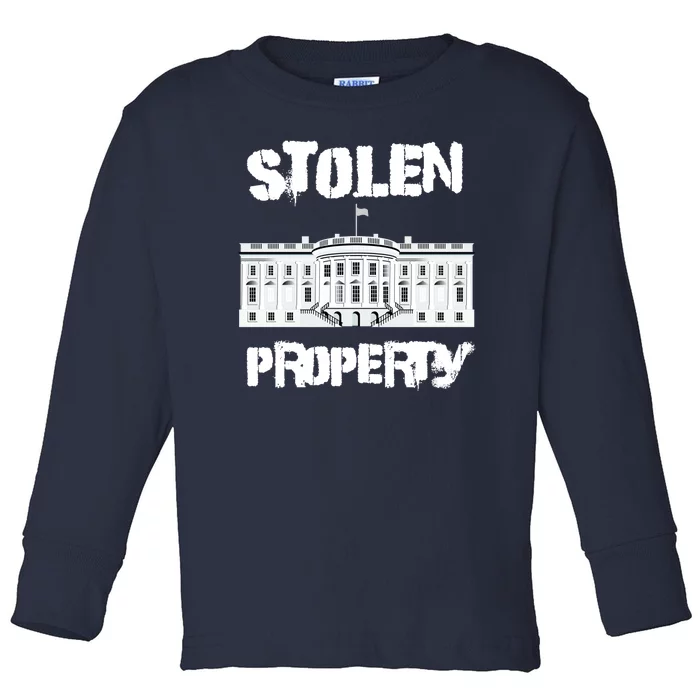 Stolen Property White House Toddler Long Sleeve Shirt