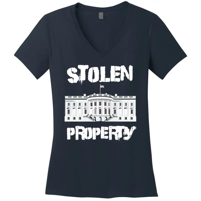 Stolen Property White House Women's V-Neck T-Shirt