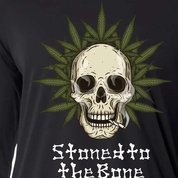 Stoned To The Bone Cooling Performance Long Sleeve Crew