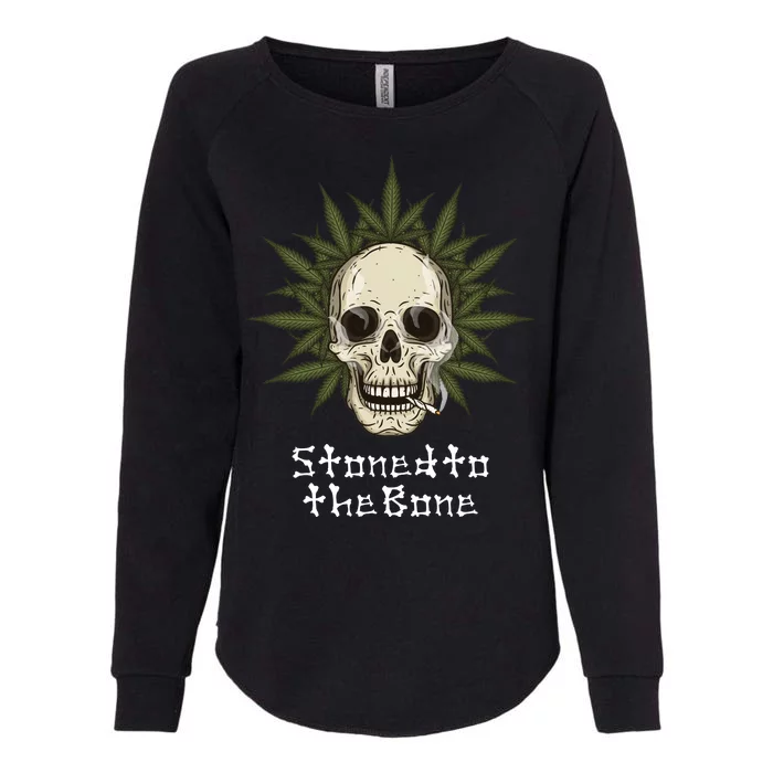 Stoned To The Bone Womens California Wash Sweatshirt