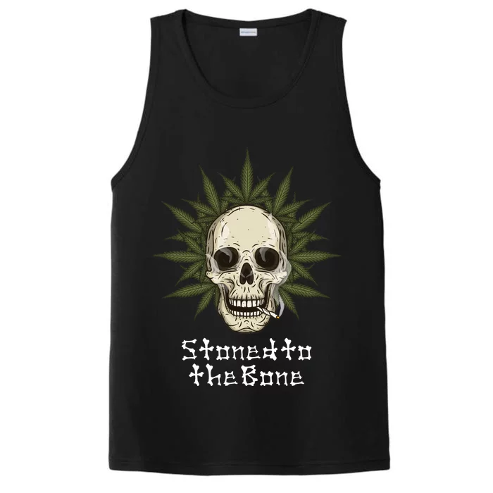 Stoned To The Bone Performance Tank