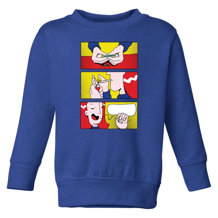 Stoner Comic Toddler Sweatshirt