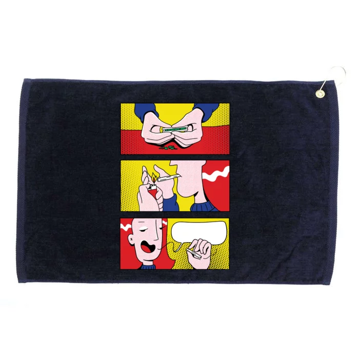 Stoner Comic Grommeted Golf Towel