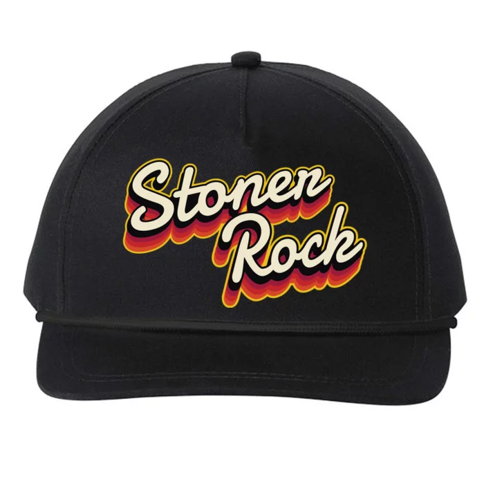 Stoner Rock Snapback Five-Panel Rope Hat