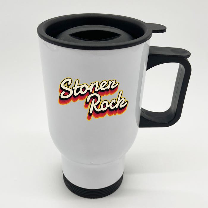 Stoner Rock Front & Back Stainless Steel Travel Mug