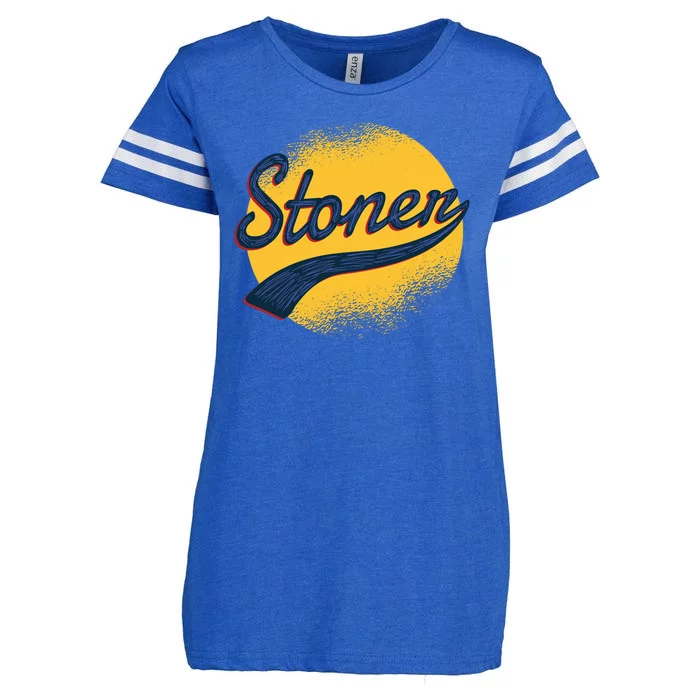 Stoner Vintage Enza Ladies Jersey Football T-Shirt