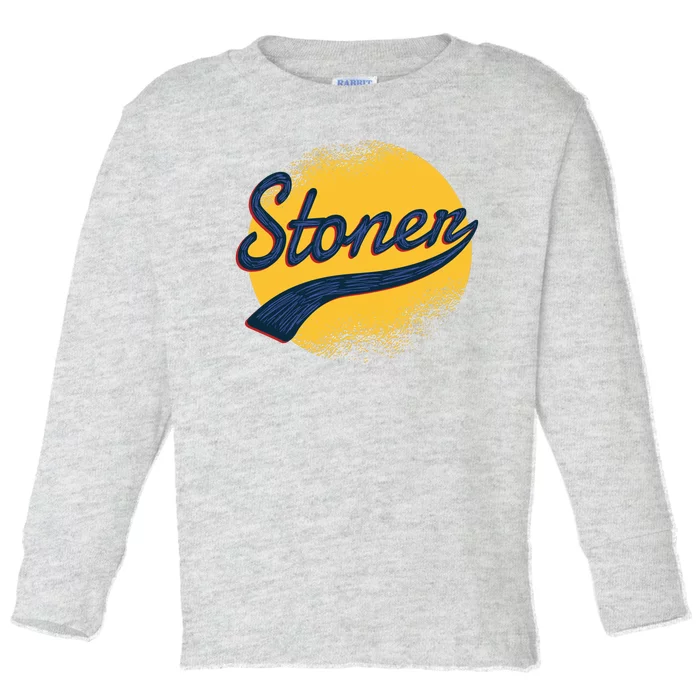 Stoner Vintage Toddler Long Sleeve Shirt