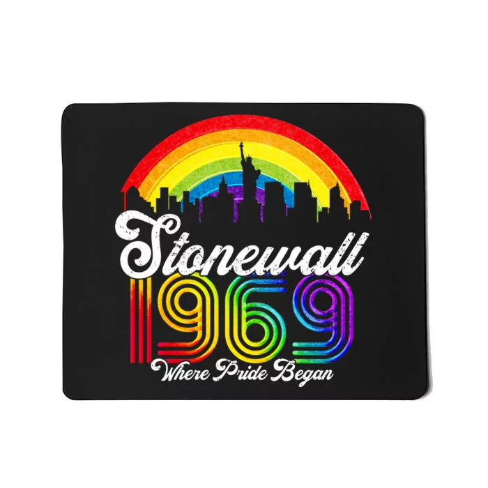 Stonewall 1969 Where Pride Began LGBT Rainbow Mousepad