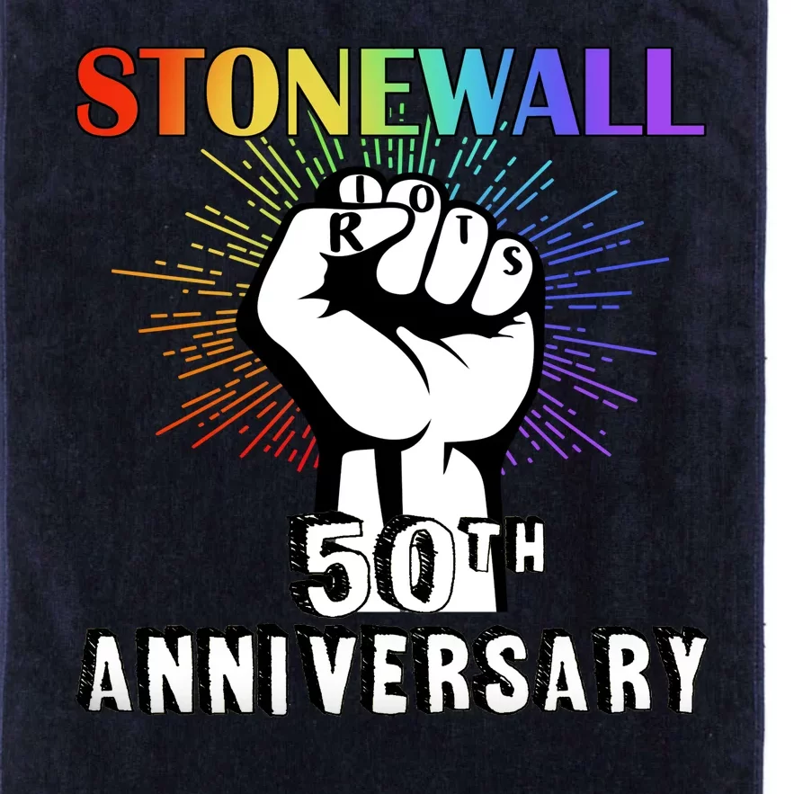 Stonewall Riots 50th Anniversary Fist Platinum Collection Golf Towel