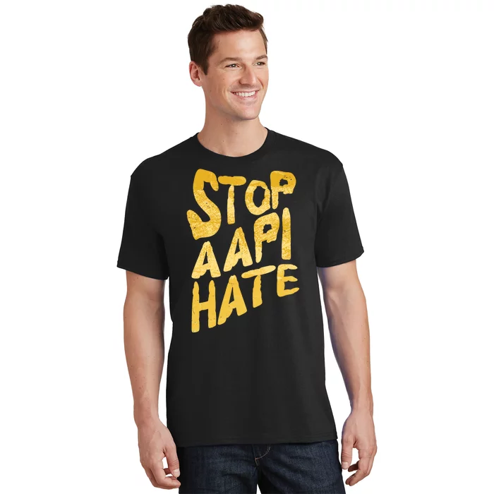 Stop AAPI Hate Painted T-Shirt