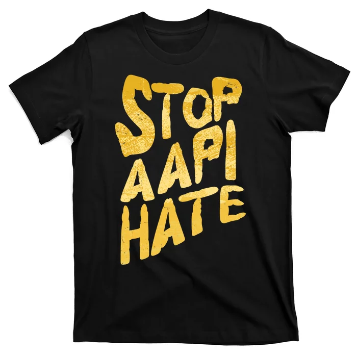 Stop AAPI Hate Painted T-Shirt