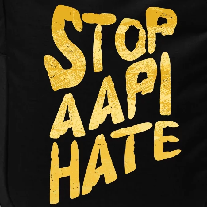 Stop AAPI Hate Painted Impact Tech Backpack