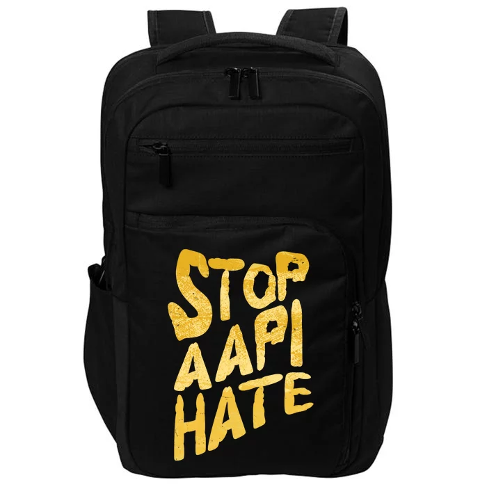 Stop AAPI Hate Painted Impact Tech Backpack