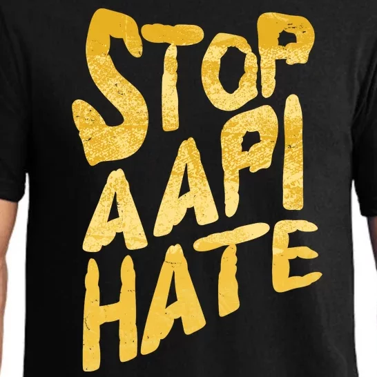 Stop AAPI Hate Painted Pajama Set