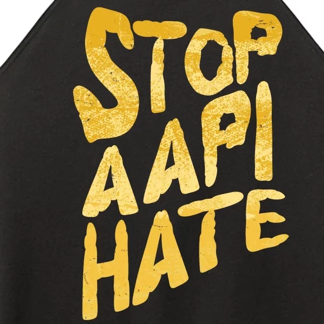 Stop AAPI Hate Painted Women’s Perfect Tri Rocker Tank