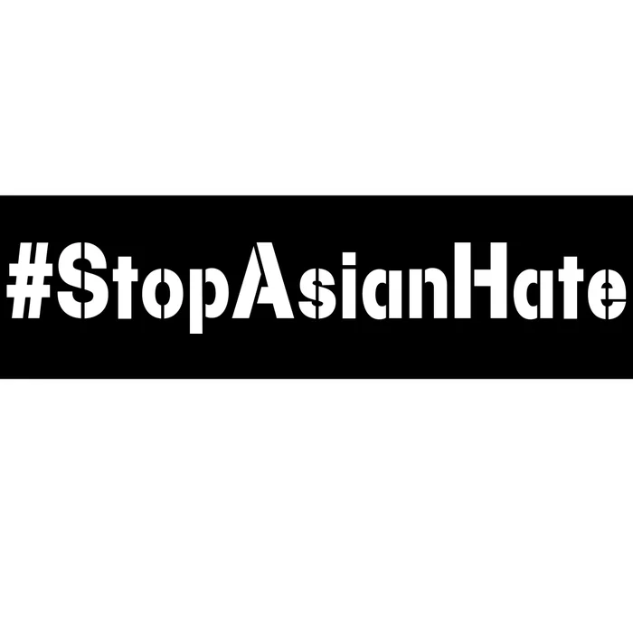 Stop Asian Hate Bumper Sticker