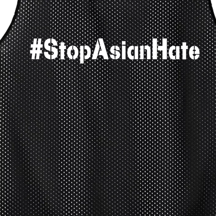 Stop Asian Hate Mesh Reversible Basketball Jersey Tank