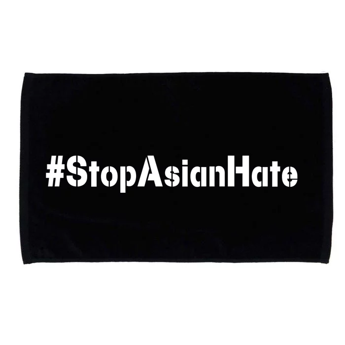 Stop Asian Hate Microfiber Hand Towel