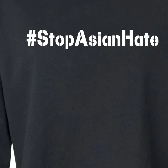 Stop Asian Hate Cropped Pullover Crew