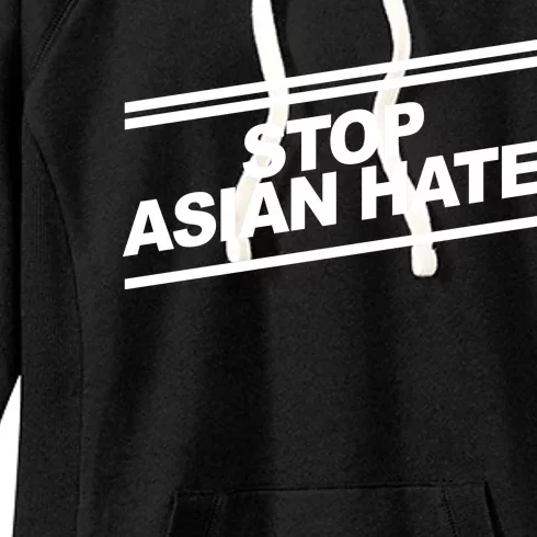 Stop Asian Hate Movement Women's Fleece Hoodie