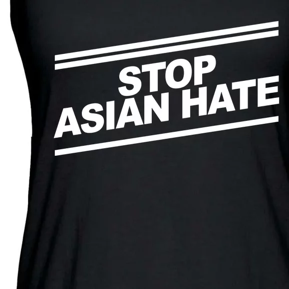 Stop Asian Hate Movement Ladies Essential Flowy Tank