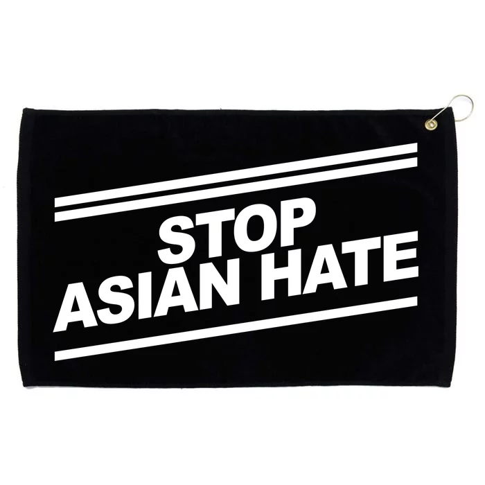 Stop Asian Hate Movement Grommeted Golf Towel