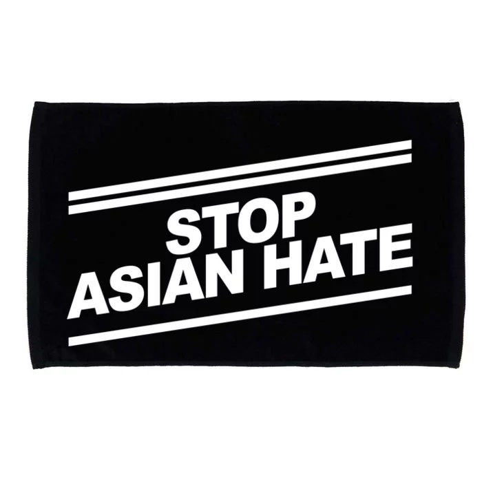 Stop Asian Hate Movement Microfiber Hand Towel