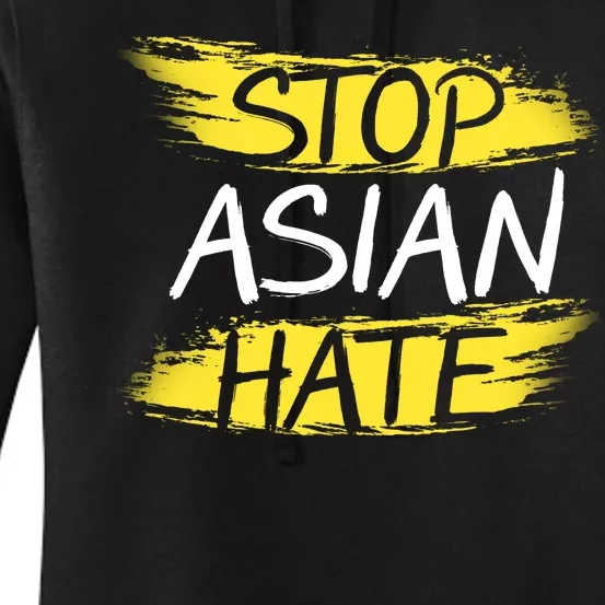 Stop Asian Hate Protest Support Women's Pullover Hoodie