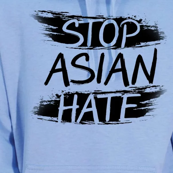 Stop Asian Hate Protest Support Unisex Surf Hoodie