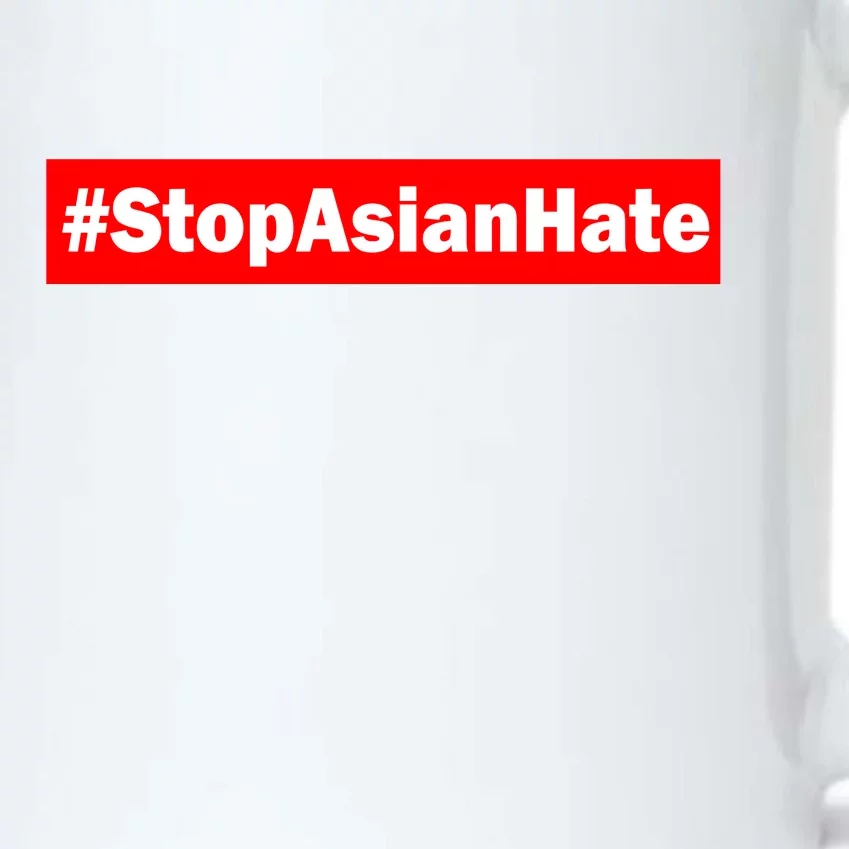 Stop Asian Hate Racism AAPI Black Color Changing Mug