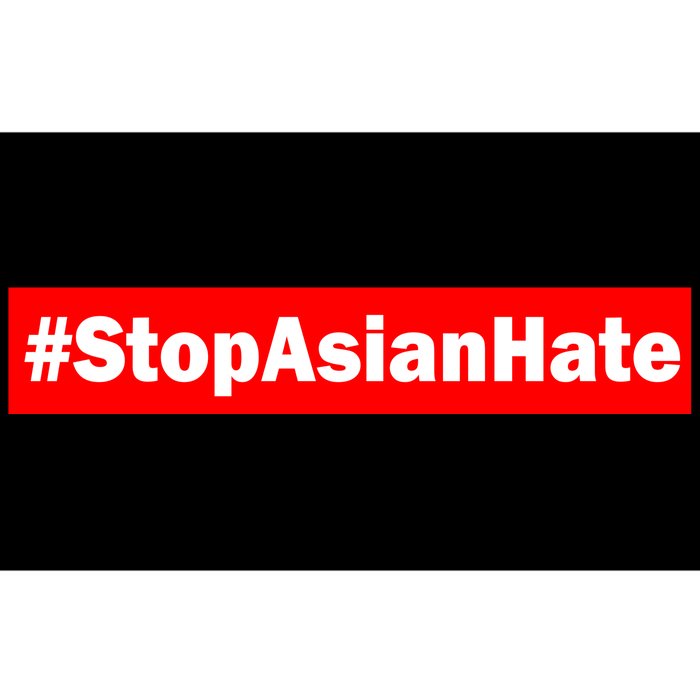 Stop Asian Hate Racism AAPI Bumper Sticker