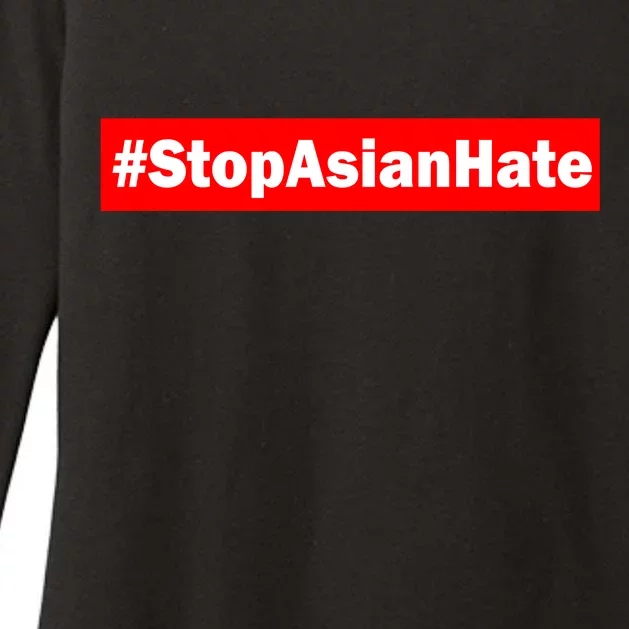 Stop Asian Hate Racism AAPI Womens CVC Long Sleeve Shirt