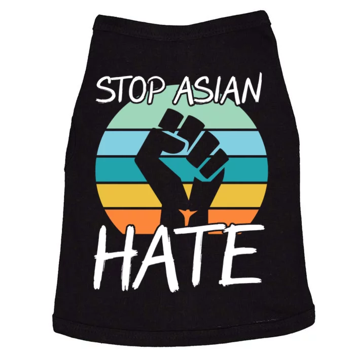 Stop Asian Hate Stand Strong Doggie Tank