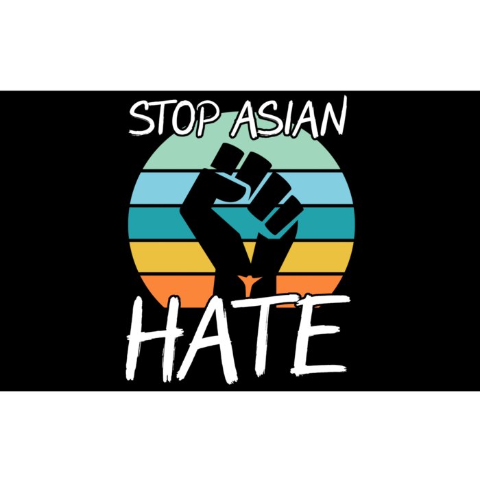 Stop Asian Hate Stand Strong Bumper Sticker