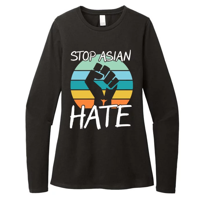 Stop Asian Hate Stand Strong Womens CVC Long Sleeve Shirt