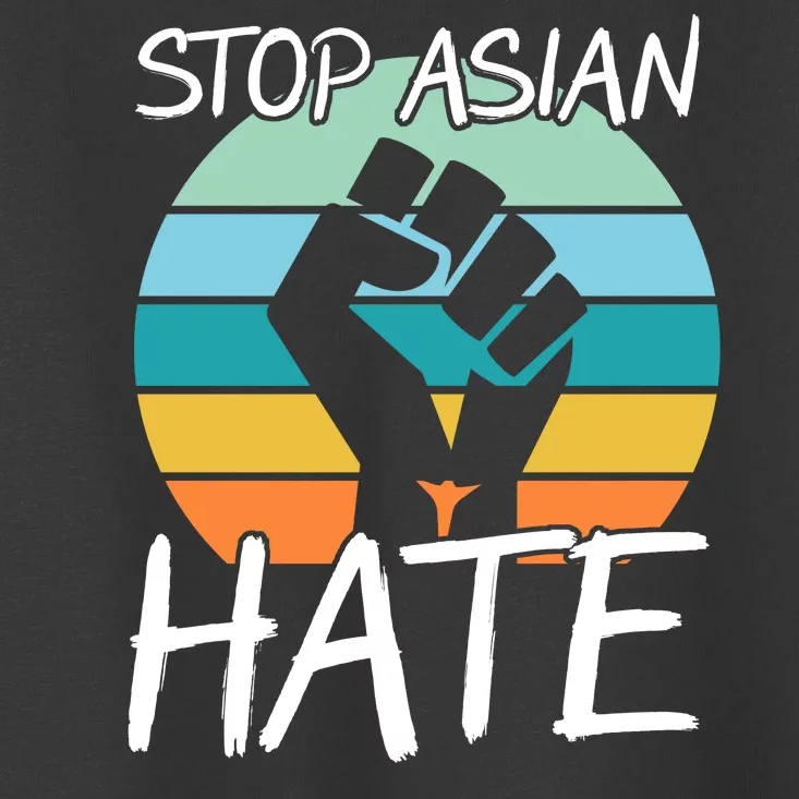 Stop Asian Hate Stand Strong Toddler T-Shirt