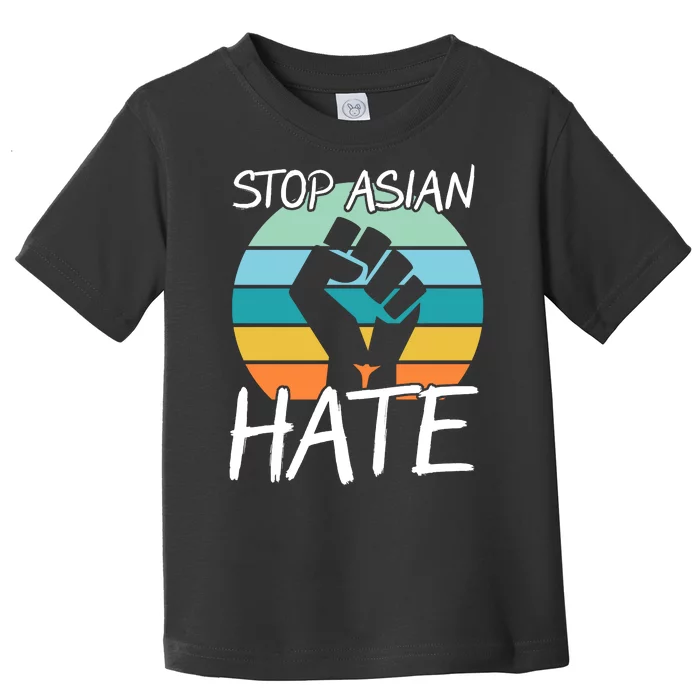 Stop Asian Hate Stand Strong Toddler T-Shirt