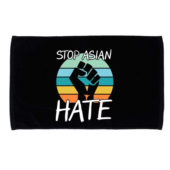 Stop Asian Hate Stand Strong Microfiber Hand Towel