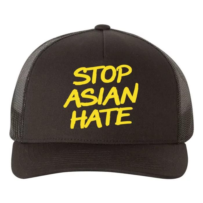 Stop Asian Hate Support Yupoong Adult 5-Panel Trucker Hat