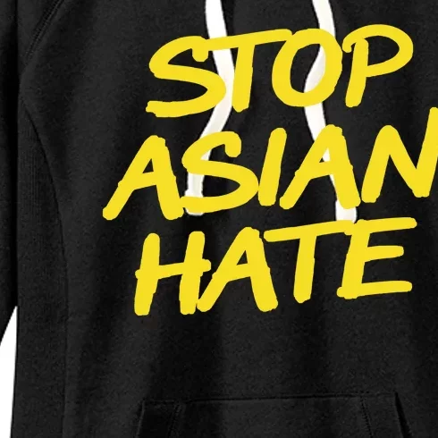 Stop Asian Hate Support Women's Fleece Hoodie