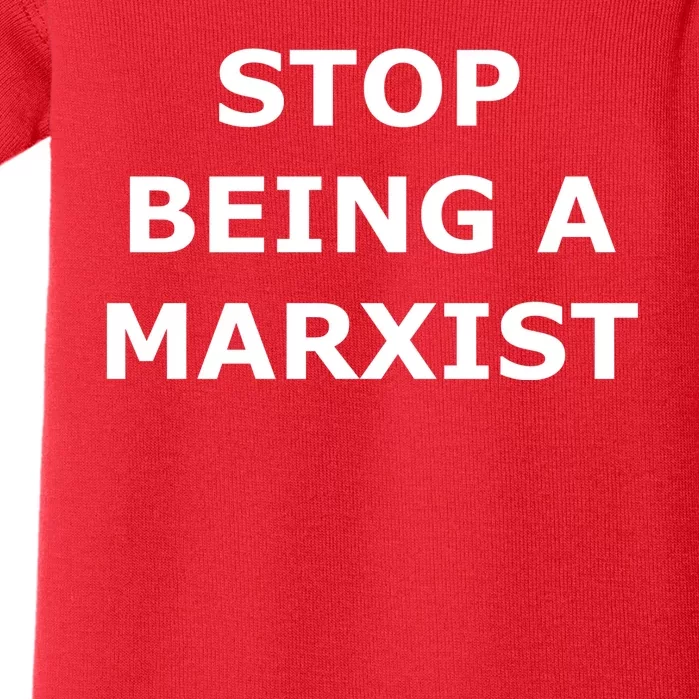 Stop Being A Marxist Baby Bodysuit