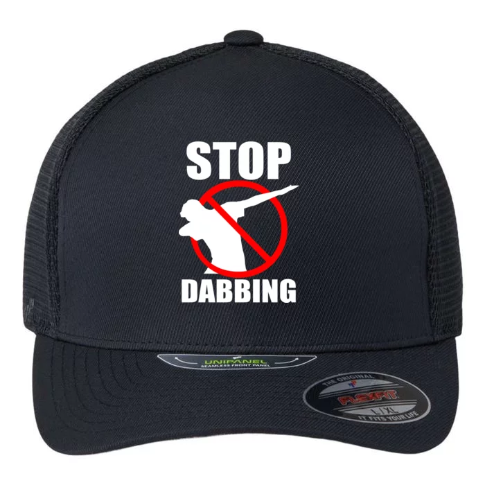 Stop Dabbing Do Not Dab Flexfit Unipanel Trucker Cap