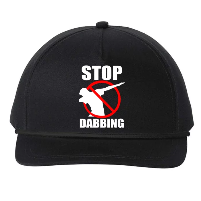 Stop Dabbing Do Not Dab Snapback Five-Panel Rope Hat