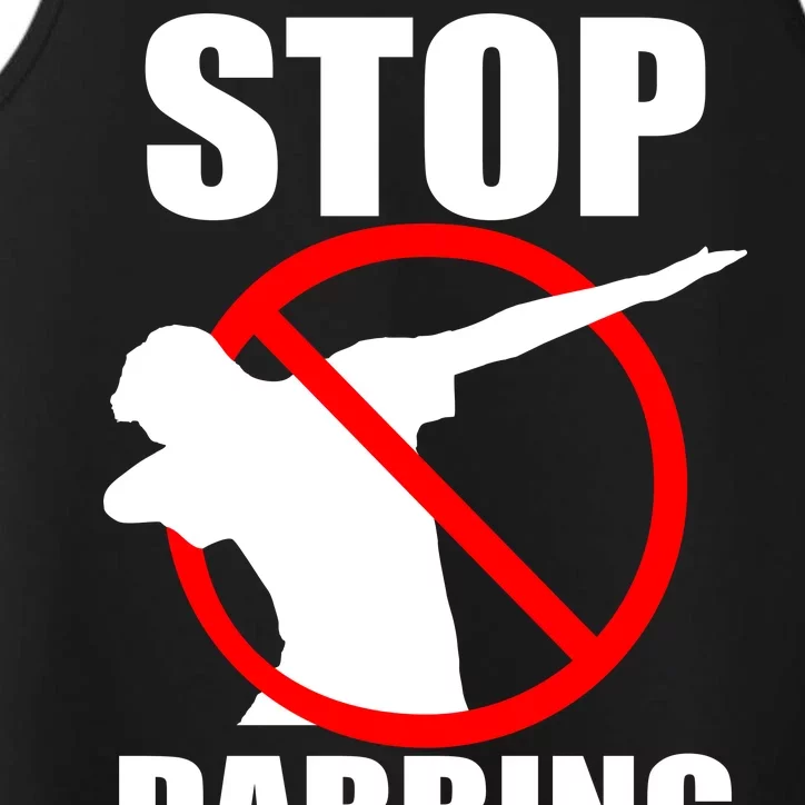 Stop Dabbing Do Not Dab Performance Tank