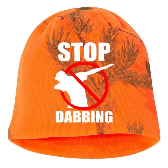 Stop Dabbing Do Not Dab Kati - Camo Knit Beanie