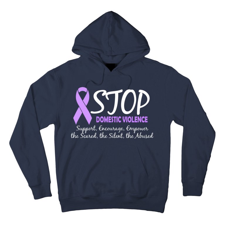 Stop Domestic Violence Hoodie