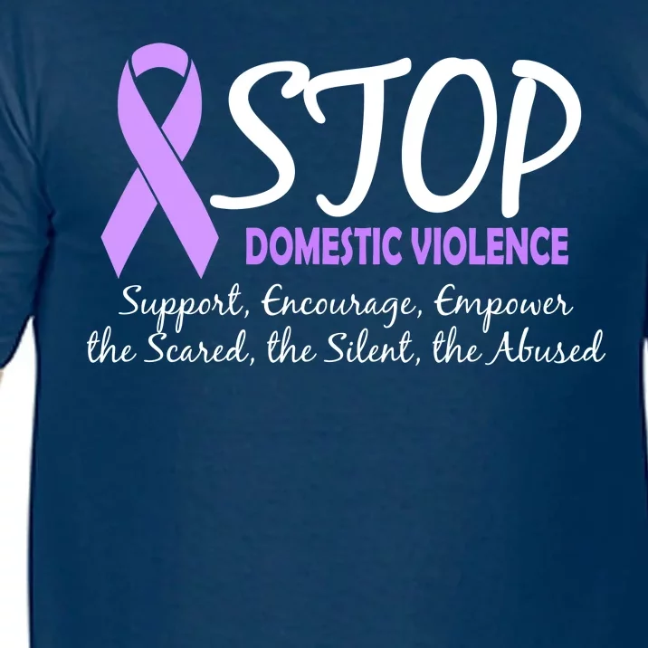 Stop Domestic Violence Comfort Colors T-Shirt